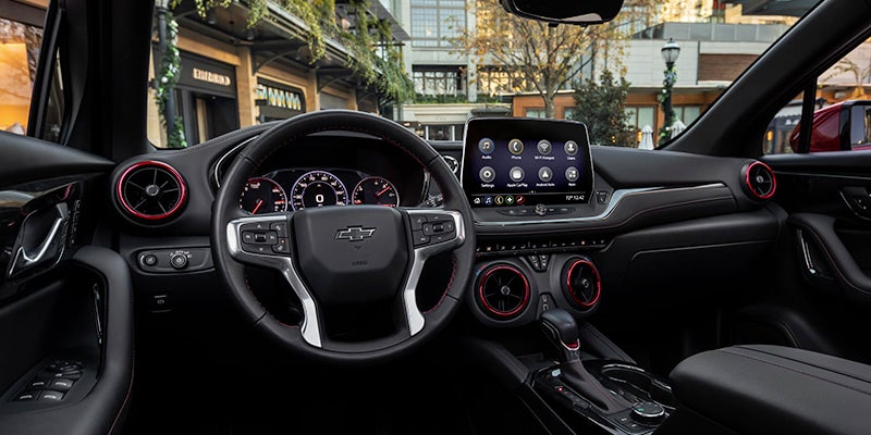 interior of a 2025 Chevrolet Blazer at Brown CGB Eagle Pass?in Eagle Pass, Texas